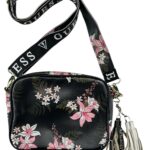 GUESS Torebka Damska Czarna Kwiatowa ONE SIZE - zdjęcie 2