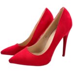 IDEAL SHOES Obuwie Damskie Czerwone 37 - zdjęcie 1