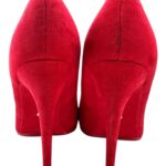 IDEAL SHOES Obuwie Damskie Czerwone 37 - zdjęcie 3