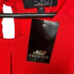 KOKO Bluzka Damska Czerwona ONE SIZE - zdjęcie 3