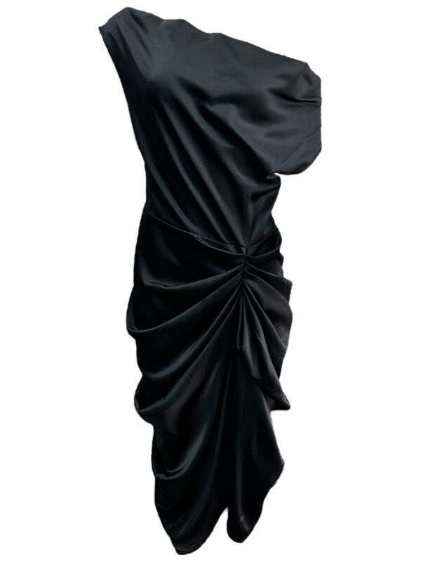 PRETTYLITTLETHING Sukienka Damska Czarna XL