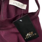 OASIS Sukienka Damska Fioletowa M - zdjęcie 3