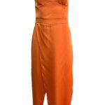PRETTYLITTLETHING Sukienka Damska Pomarańczowa XL - zdjęcie 1