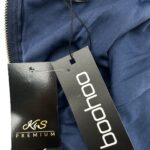 BOOHOO Sukienka Damska Niebieska Koronkowa L - zdjęcie 3