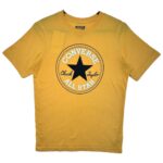 CONVERSE Koszulka Dziecięca Żółta 158 - zdjęcie 1