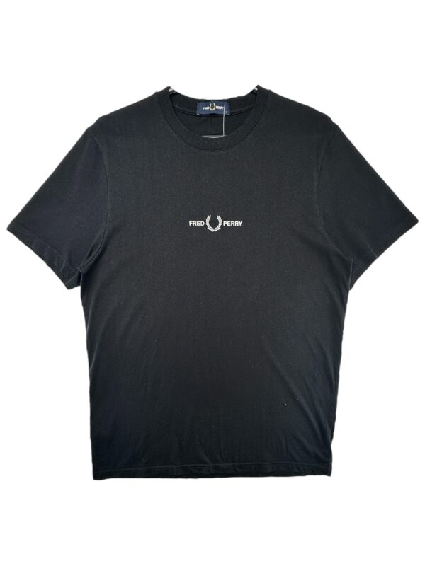 FRED PERRY Koszulka Męska Czarna M