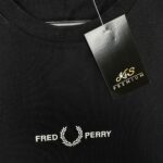 FRED PERRY Koszulka Męska Czarna M - zdjęcie 3