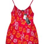 PRIMARK Kombinezon Damski Różowy w Kwiaty XS - zdjęcie 1