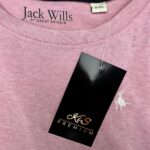 JACK WILLS Koszulka Dziecięce Różowa 136 - zdjęcie 3