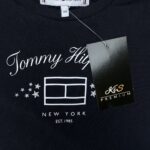 TOMMY HILFIGER Koszulka Dziecięca Czarna 140 - zdjęcie 3