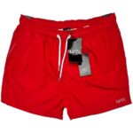 BOOHOOMAN Spodenki Męskie Czerwone XL - zdjęcie 1