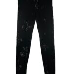 ATMOSPHERE Legginsy Damskie Czarne Koronka XS - zdjęcie 1