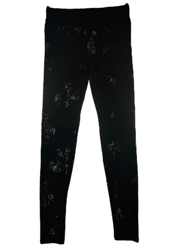 ATMOSPHERE Legginsy Damskie Czarne Koronka XS