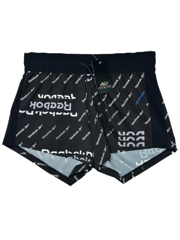 REEBOK Szorty Damskie Czarne Logo S