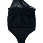 REBELLIOUS Body Damskie Czarne Groszki 3XL - zdjęcie 2
