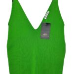 MISS POEM Top Damski Zielony M/L - zdjęcie 1