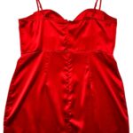 BOOHOO Sukienka Damska Czerwona 3XL - zdjęcie 2