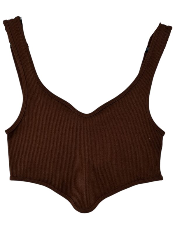 ZARA Top Damski Brązowy M/L