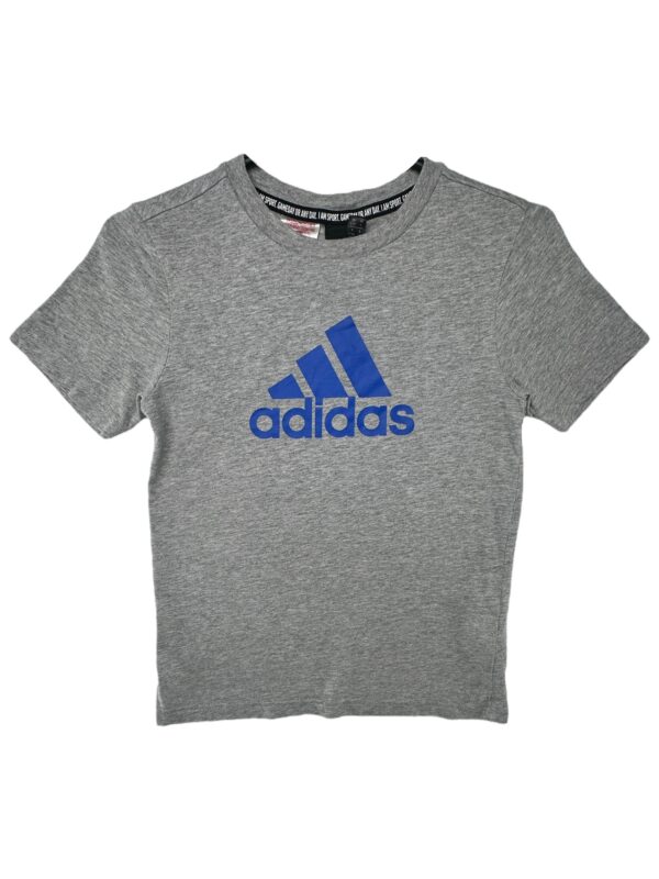 ADIDAS Koszulka Dziecięca Szara 140
