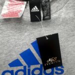 ADIDAS Koszulka Dziecięca Szara 140 - zdjęcie 3