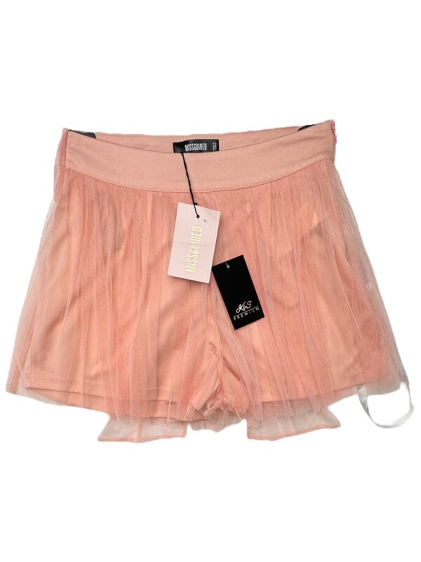 MISSGUIDED Spódnico Spodenki Damskie Różowe XS