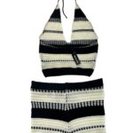 PRETTYLITTLETHING Komplet Damski Czarny S - zdjęcie 2