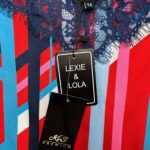 LEXIE & LOLA Top Damski Wielokolorowy koronkowy XL - zdjęcie 3