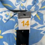 PRIMARK Sukienka Damska Niebieska Kwiatowa XL - zdjęcie 3