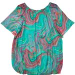 GOSSE ISLAND Bluzka Damska Wielokolorowa ONE SIZE - zdjęcie 2