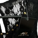 GUESS Top Damskie Czarny Zwierzęcy S - zdjęcie 3
