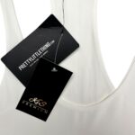 PRETTYLITTLETHING Body Damskie Ecru XS - zdjęcie 3