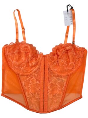 PRIMARK Gorset Damski Pomarańczowy M