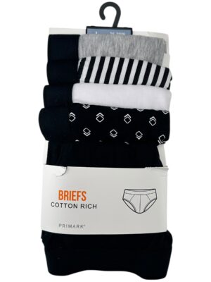 PRIMARK Bielizna Męskie Wielokolorowe 5-Pack L