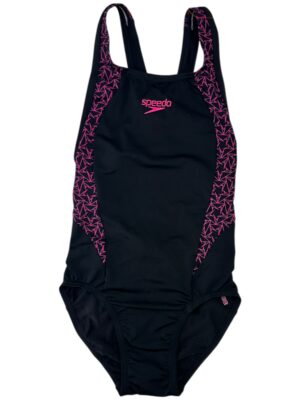 SPEEDO Strój kąpielowy Damski Czarny Wzór XS