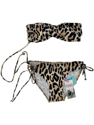 PRIMARK Komplet (OCEAN CLUB) Strój Kąpielowy Damski Beżowy S