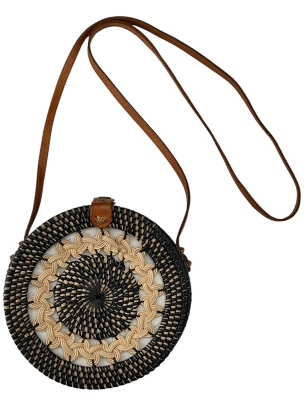 Torebka Damska Czarna Beżowa ONE SIZE