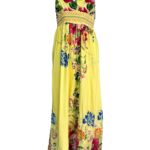 PARISIAN Sukienka Damska Żółta Kwiatowa M/L - zdjęcie 1