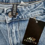 H&M Szorty Damskie Niebieskie L - zdjęcie 3