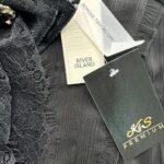 RIVER ISLAND Tunika Damska Czarna XXL - zdjęcie 3