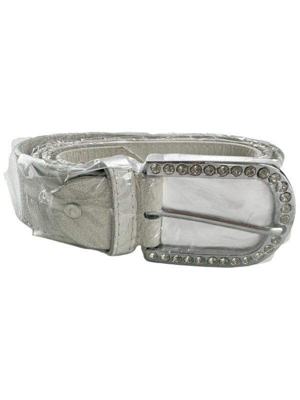 INNA Pasek Damski Srebrny ONE SIZE