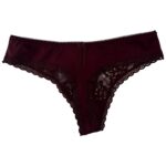 NADIZI Majtki Damskie Bordowe Koronkowe M - zdjęcie 2