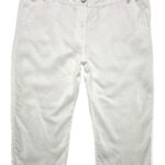 GEORGE Spodnie Damskie Białe 3XL Len - zdjęcie 1