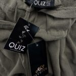 QUIZ Szorty Damskie Zielone L Len - zdjęcie 3