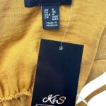 NEW LOOK Kombinezon Damski Żółty S - zdjęcie 3