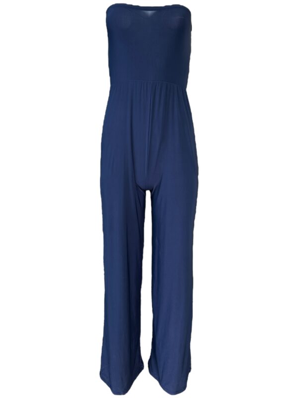 BOOHOO Kombinezon Damski Niebieski M