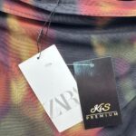 ZARA Sukienka Damska Wielokolorowa M - zdjęcie 3