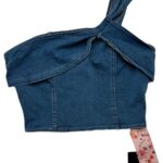 INNA Spódnica Damska Niebieska XS - zdjęcie 2