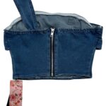 INNA Spódnica Damska Niebieska XS - zdjęcie 3