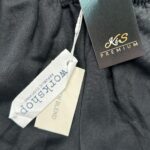 WORKSHOP Szorty Damskie Czarne XS Len - zdjęcie 3