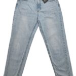 FB SISTER Jeansy Damskie Niebieskie M - zdjęcie 1